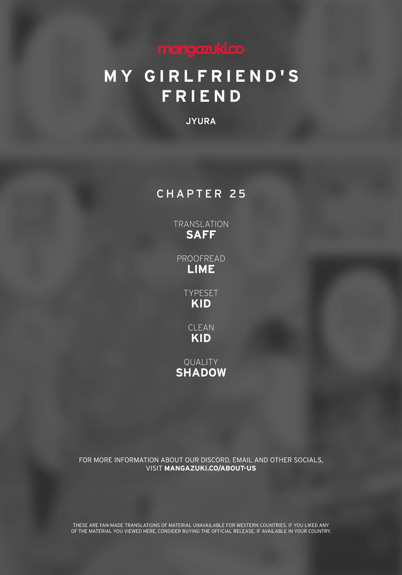 My Girlfriend's Friend Chapter 25 - Page 1