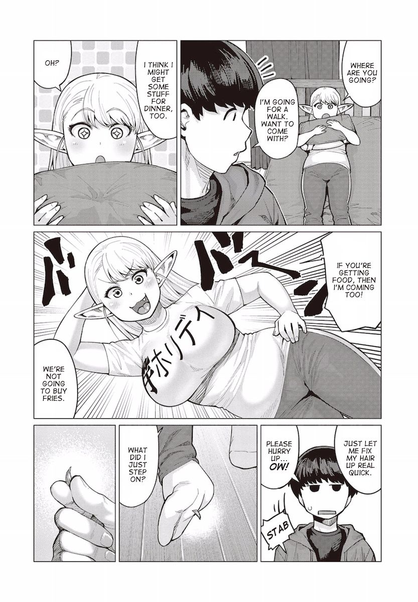 Elf-San Wa Yaserarenai. Chapter 11 - Page 7