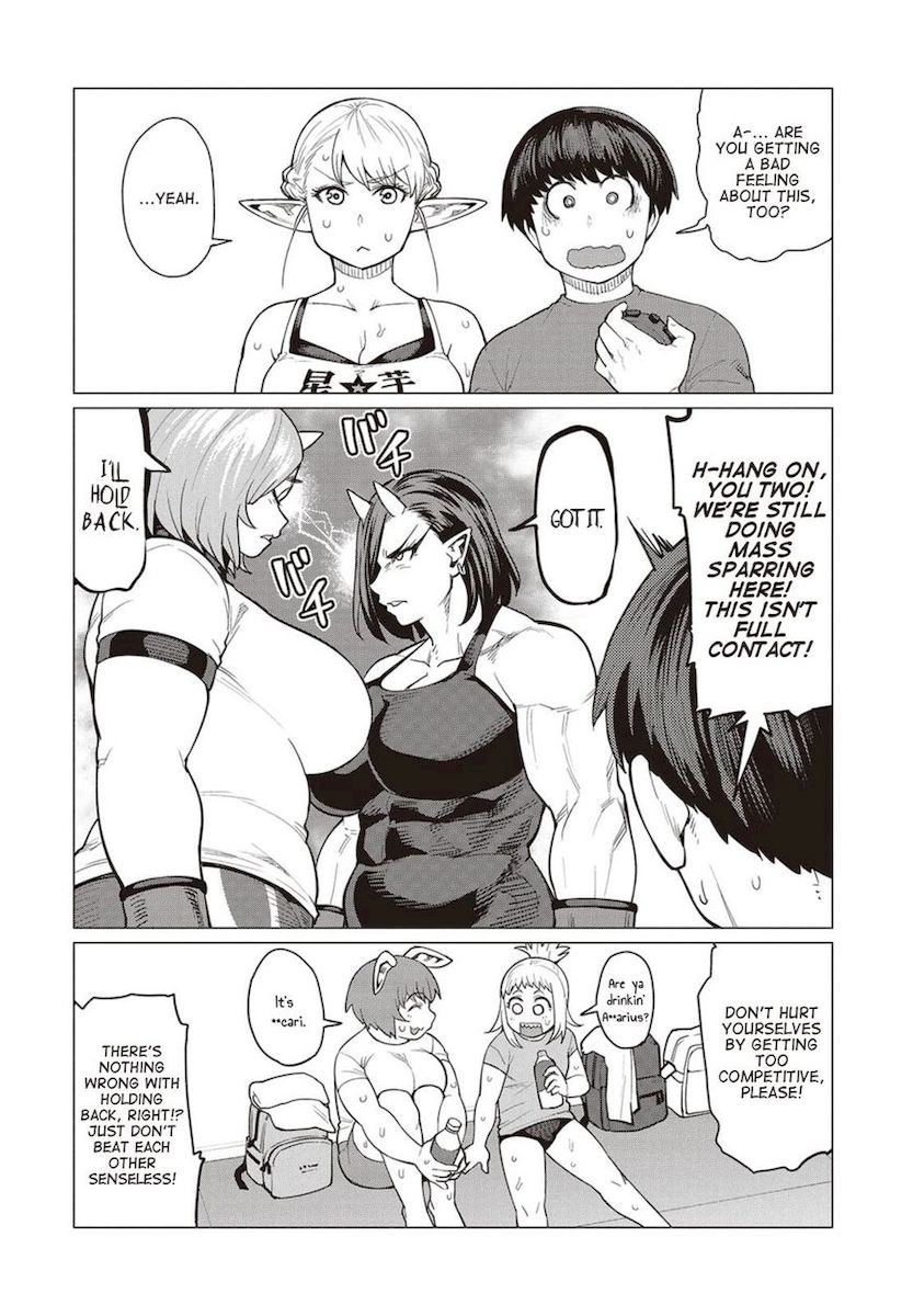 Elf-San Wa Yaserarenai. Chapter 17 - Page 21