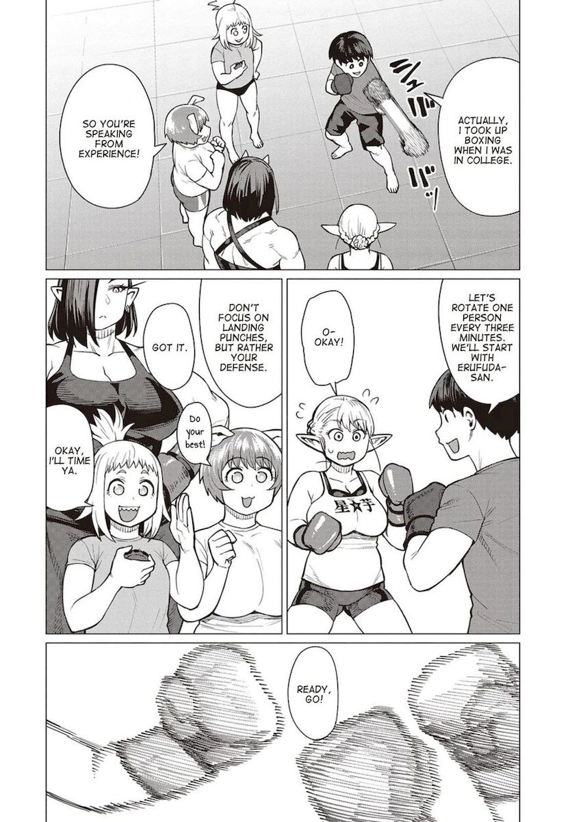 Elf-San Wa Yaserarenai. Chapter 17 - Page 7