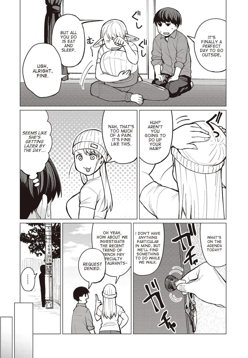 Elf-San Wa Yaserarenai. Chapter 18 - Page 5