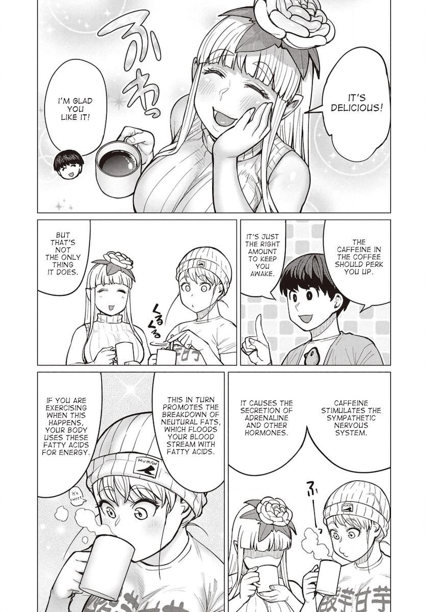 Elf-San Wa Yaserarenai. Chapter 28 - Page 14