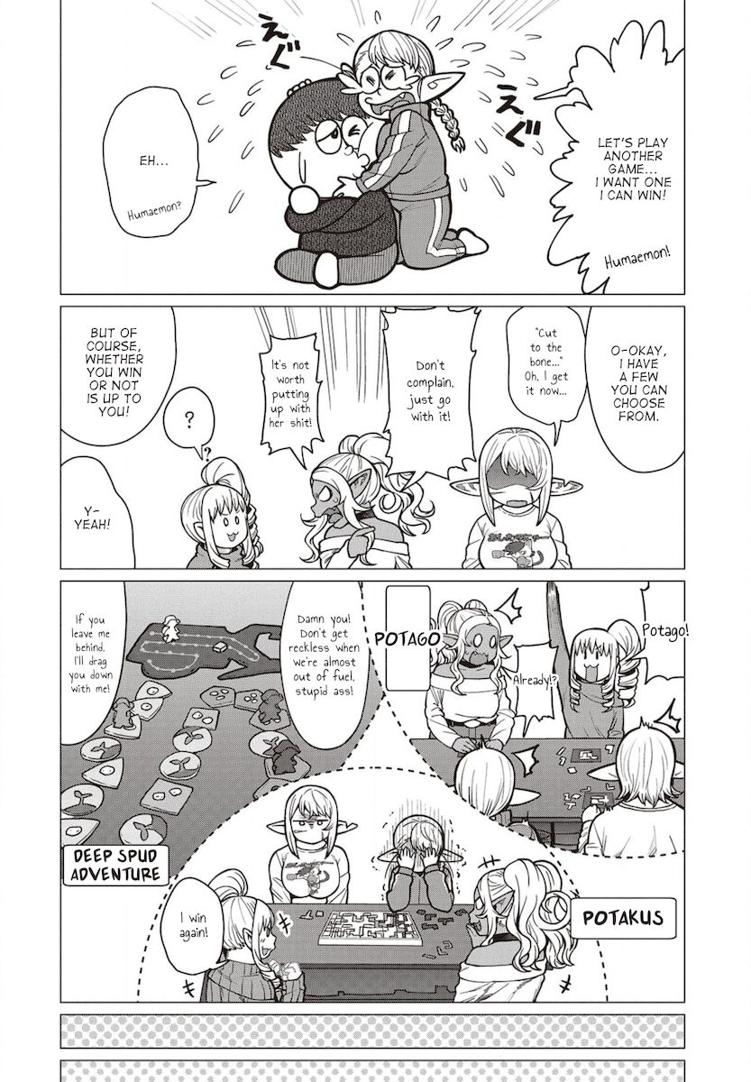 Elf-San Wa Yaserarenai. Chapter 36 - Page 13