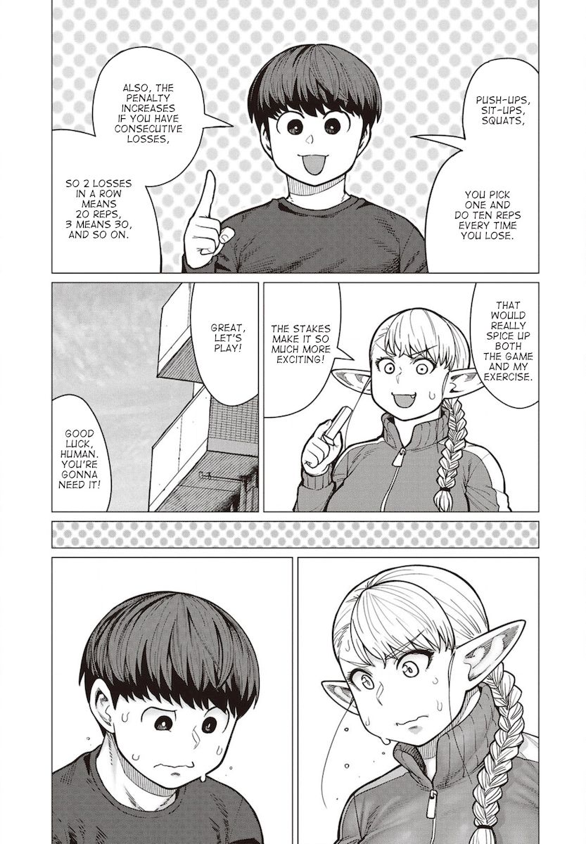 Elf-San Wa Yaserarenai. Chapter 36 - Page 4