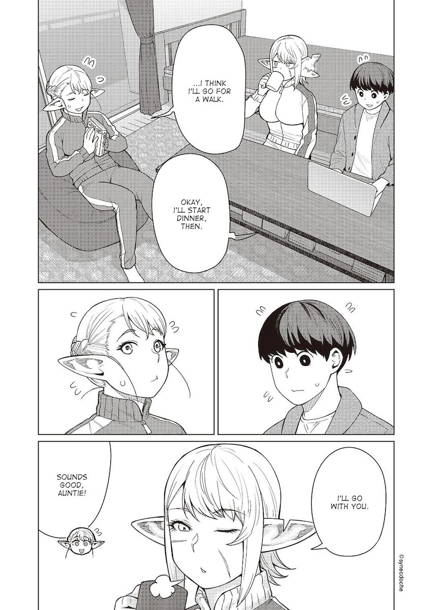 Elf-San Wa Yaserarenai. Chapter 46 - Page 2