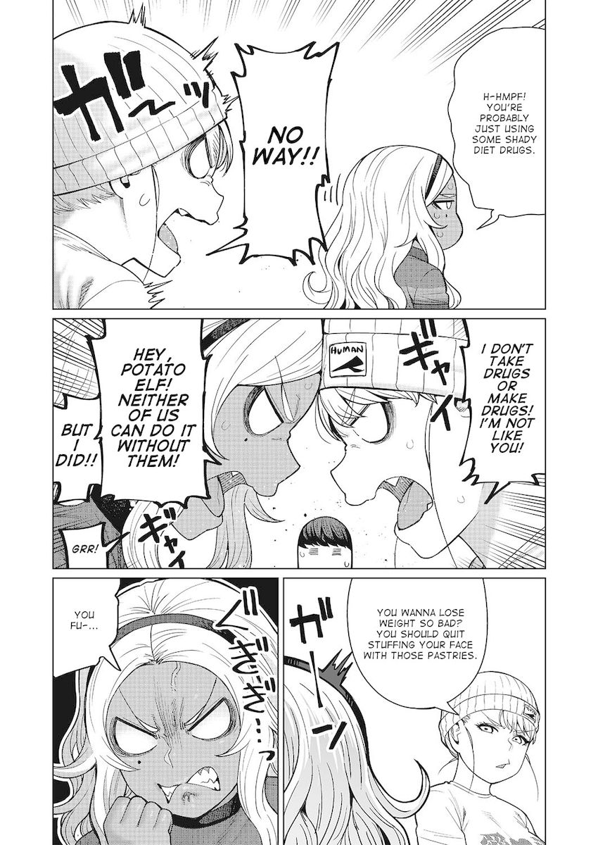 Elf-San Wa Yaserarenai. Chapter 47 - Page 16