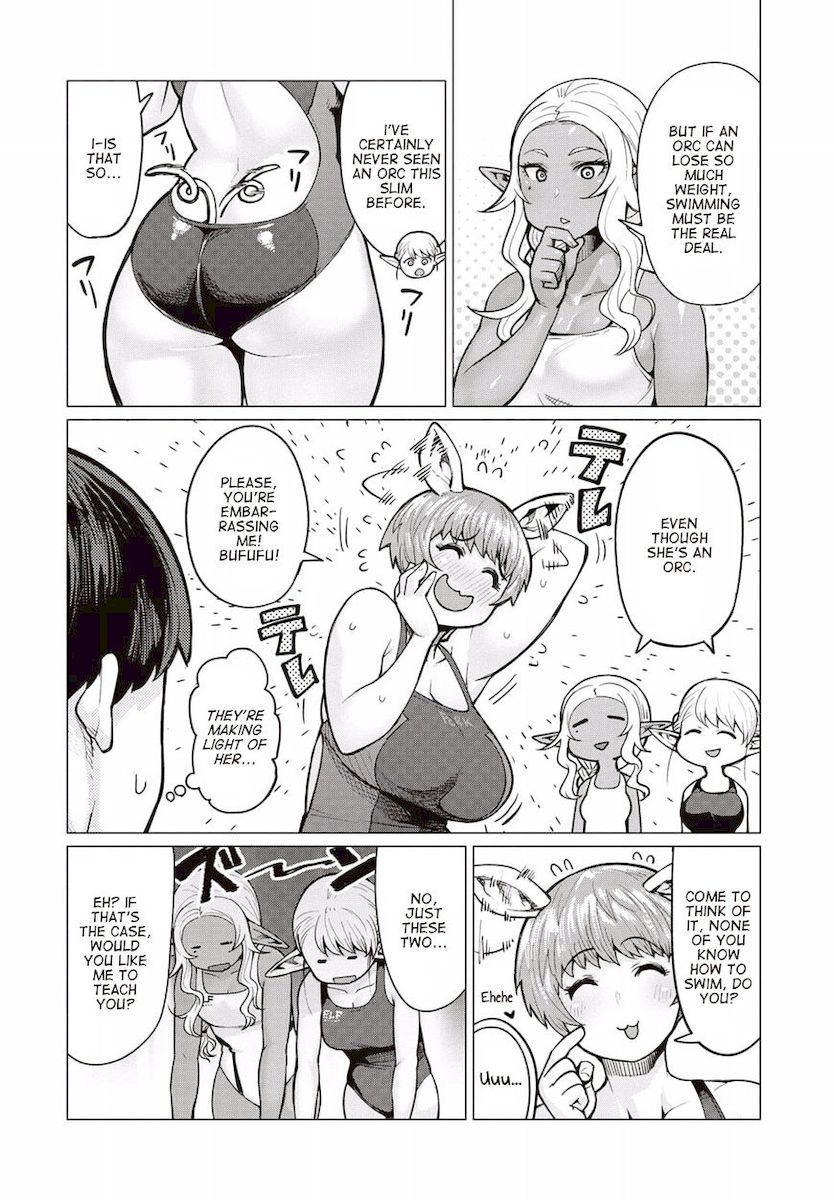 Elf-San Wa Yaserarenai. Chapter 7 - Page 21