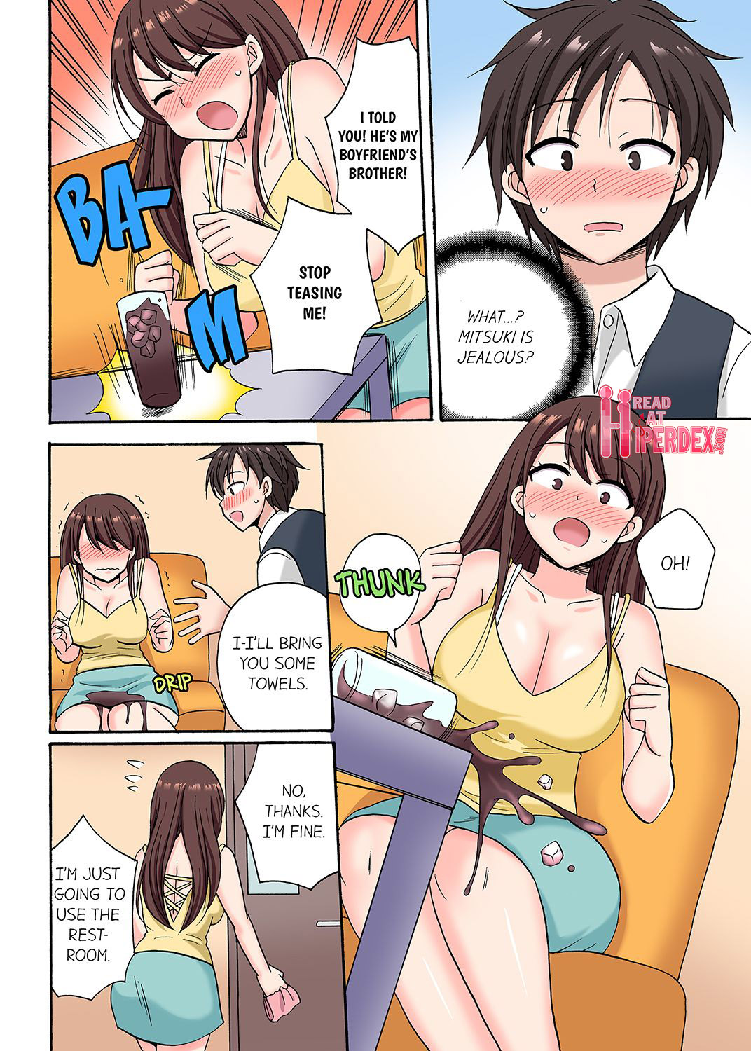 You Said Just the Tip… I Asked My Brother’s Girlfriend to Have Sex With Me Without a Condom!! Chapter 19 - Page 6