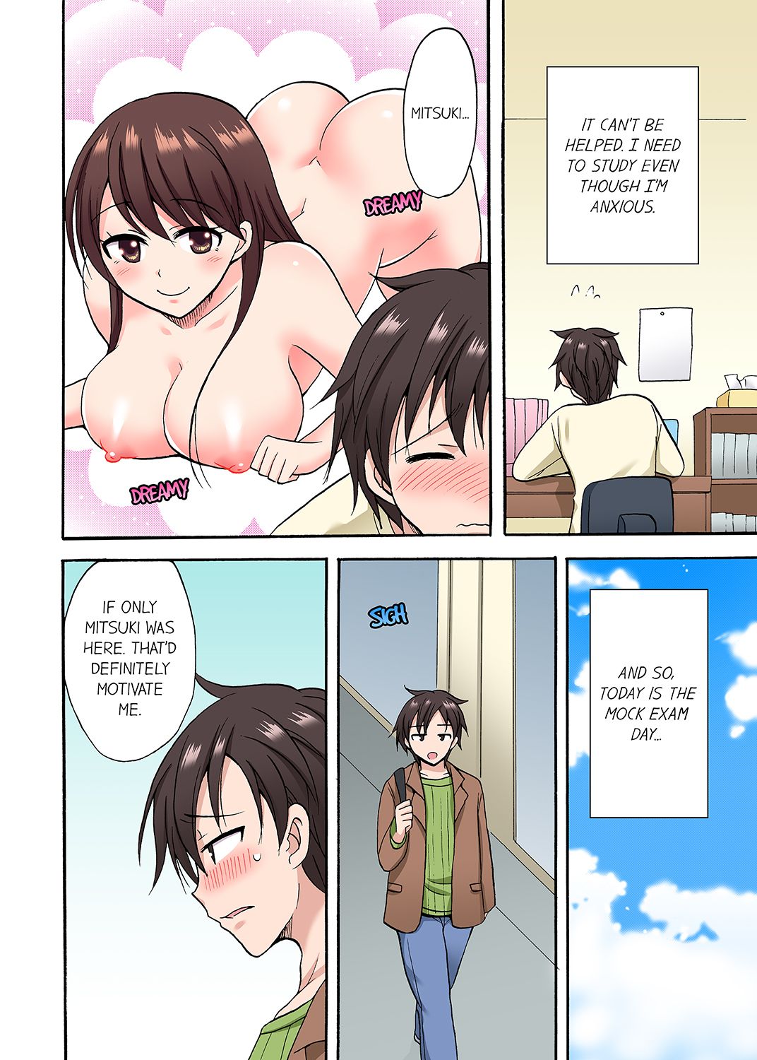 You Said Just the Tip… I Asked My Brother’s Girlfriend to Have Sex With Me Without a Condom!! Chapter 40 - Page 2