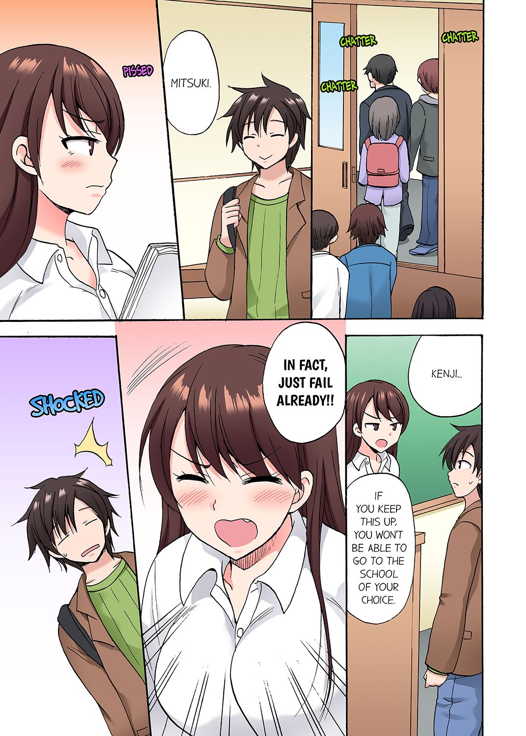 You Said Just the Tip… I Asked My Brother’s Girlfriend to Have Sex With Me Without a Condom!! Chapter 42 - Page 7