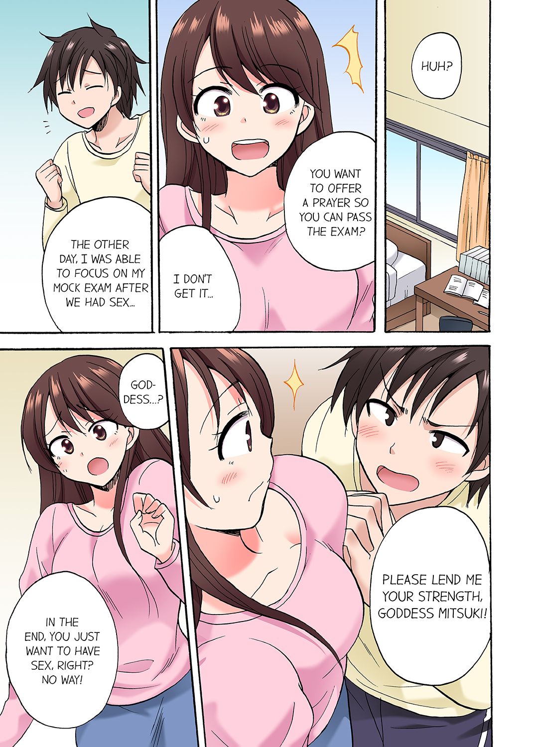 You Said Just the Tip… I Asked My Brother’s Girlfriend to Have Sex With Me Without a Condom!! Chapter 43 - Page 5