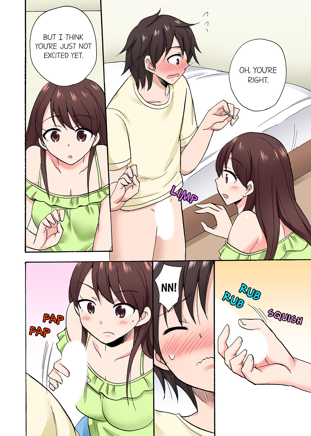 You Said Just the Tip… I Asked My Brother’s Girlfriend to Have Sex With Me Without a Condom!! Chapter 64 - Page 4