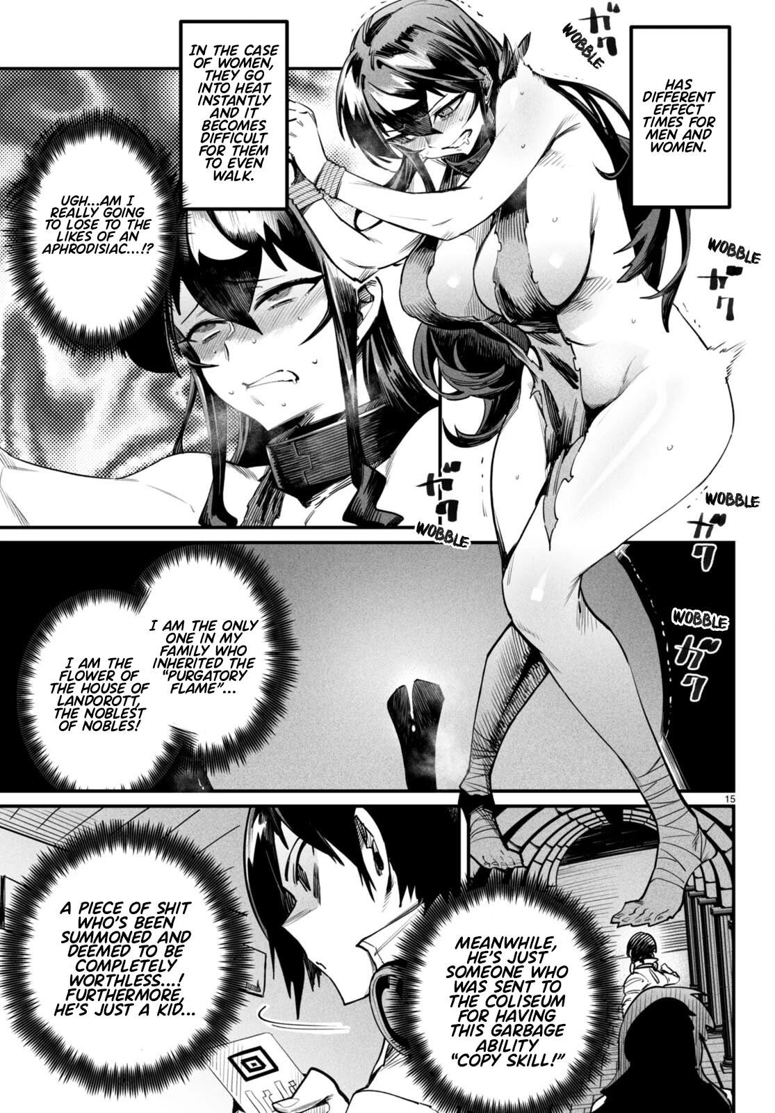 Reincarnation Colosseum – Using The Weakest Skills In Order To Defeat The Strongest Women And Create A Slave Harem Chapter 3 - Page 15