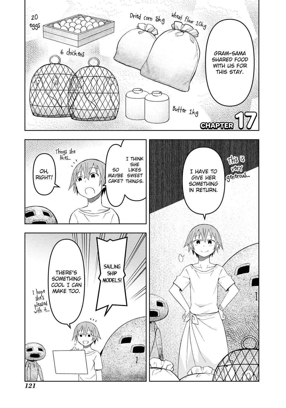 Dungeon Tou de Yadoya wo Yarou! Souzou Mahou wo Moratta Ore no Hosoude Hanjouki Chapter 17 - Page 1