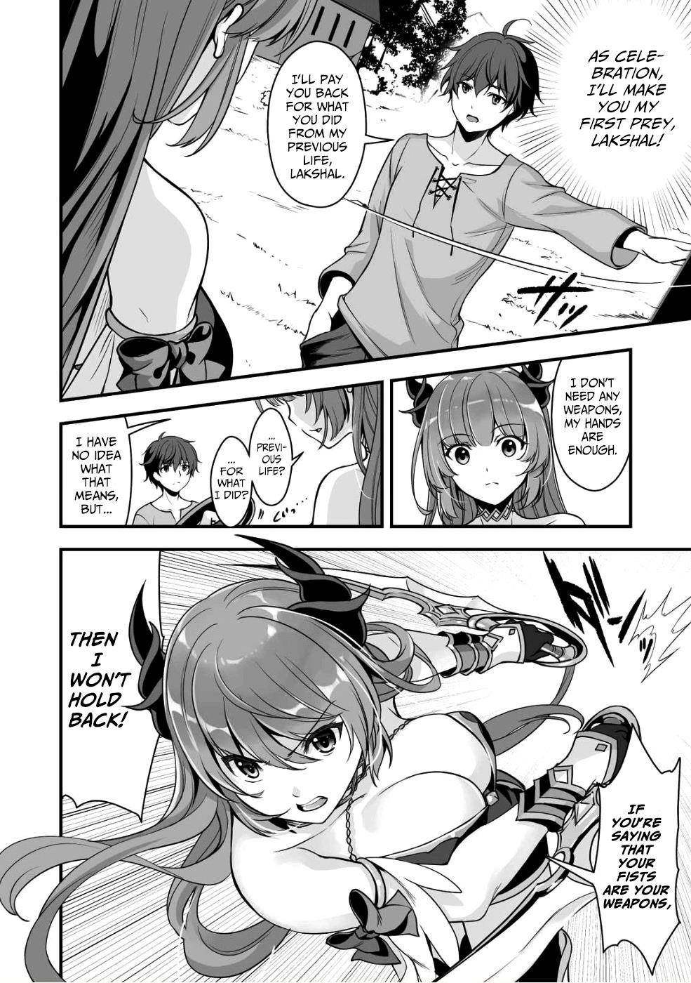 When I Was Playing Eroge With VR, I Was Reincarnated In A Different World, I Will Enslave All The Beautiful Demon Girls ~Crossout Saber~ Chapter 2 - Page 9