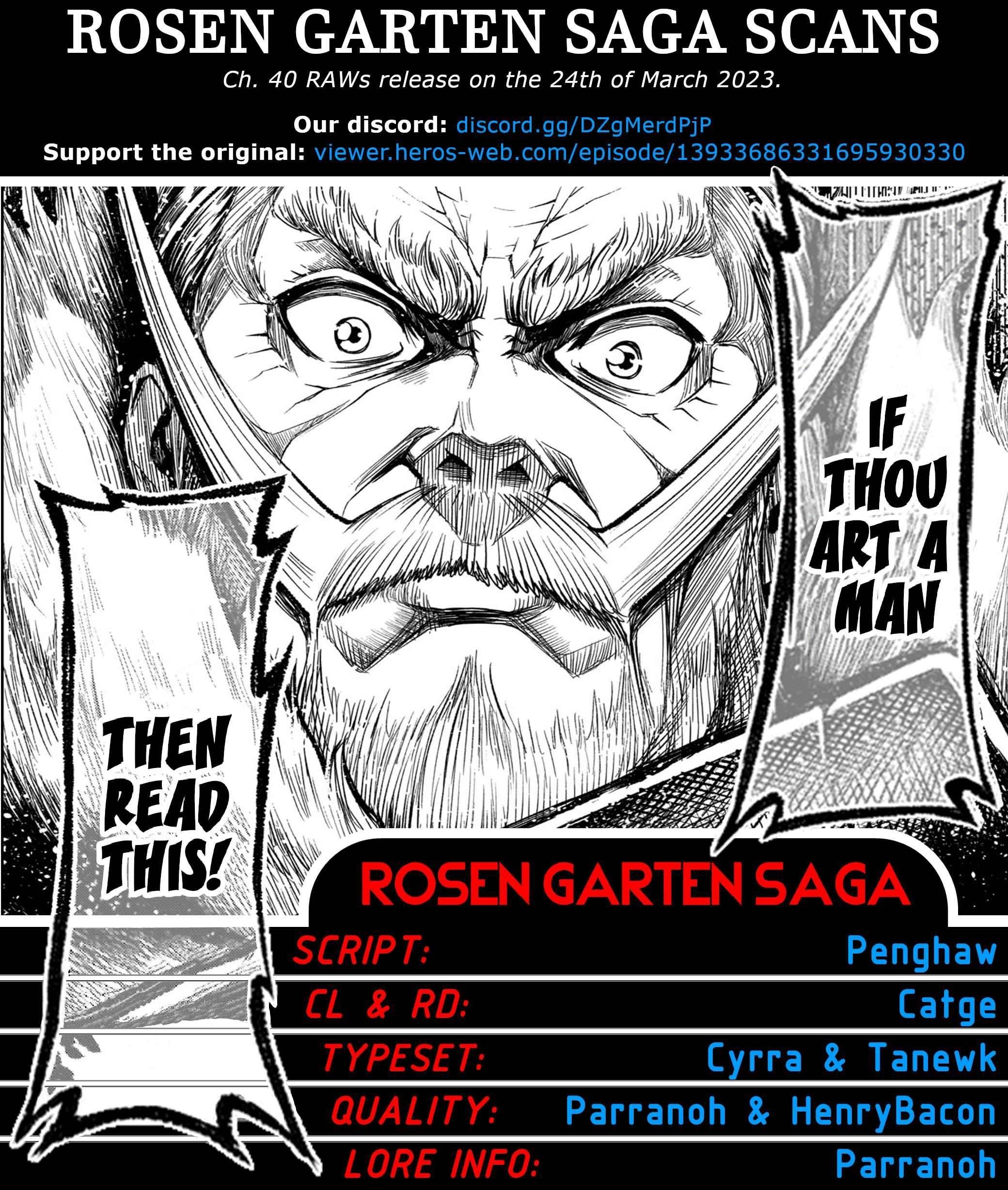 Rosen Garten Saga Chapter 39 - Page 1