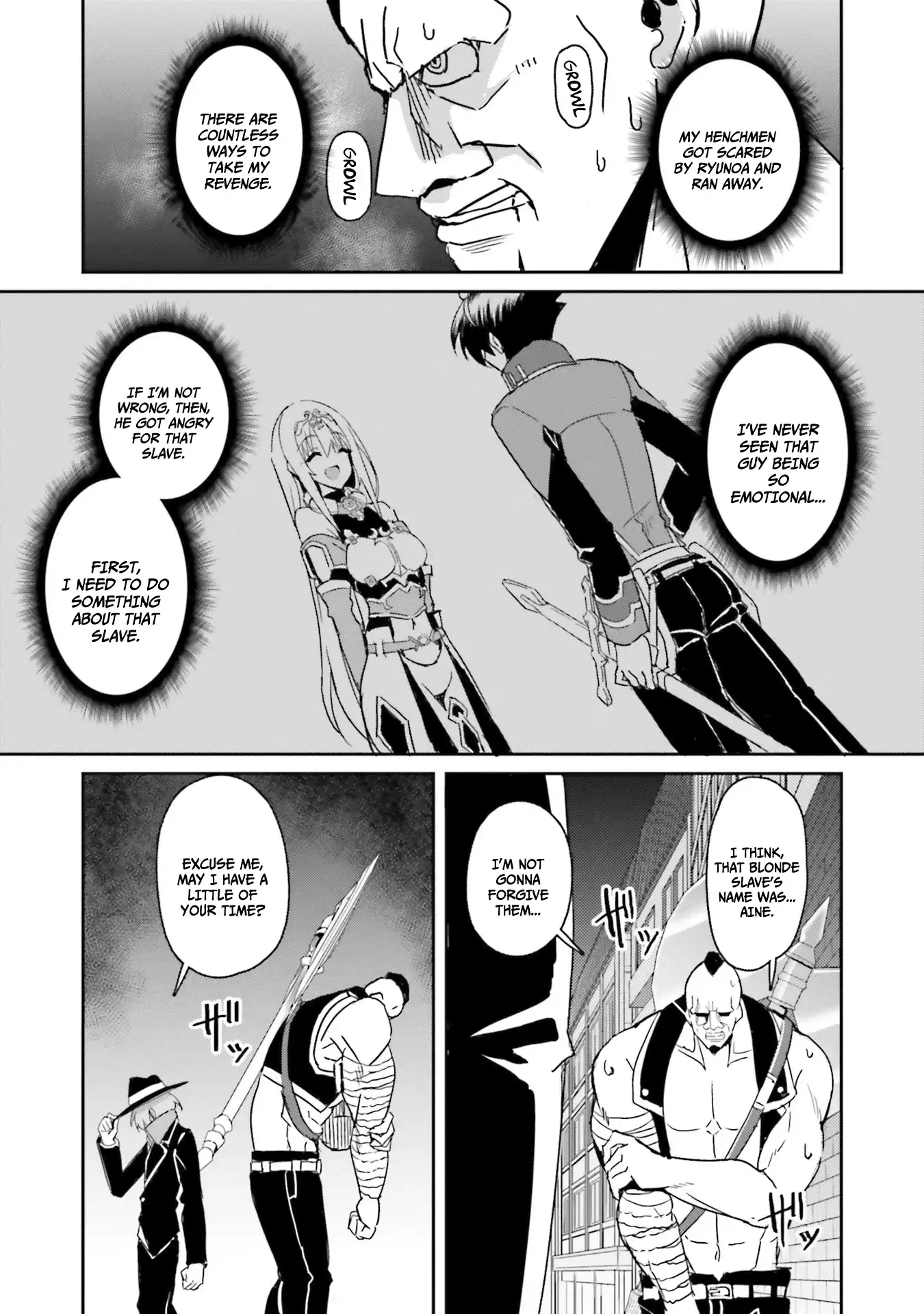 My childhood friend who I used to train swordsmanship with became a slave, so I, as an S-Rank adventurer decided to buy her and protect her Chapter 4 - Page 4