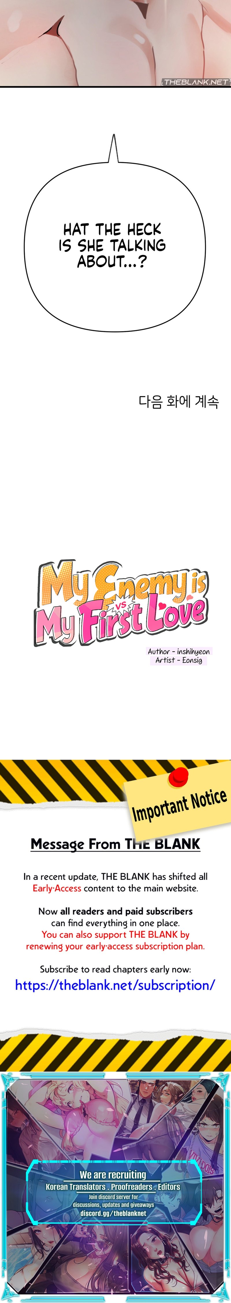 My Enemy Is My First Love Chapter 1 - Page 21